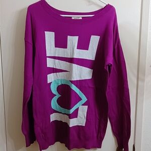 Arizona Jean Company Purple Sweater